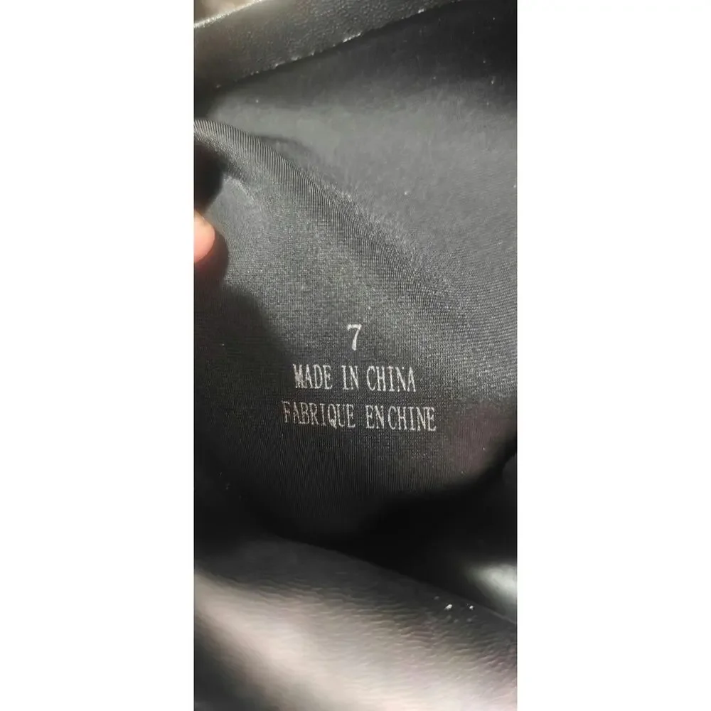 Black thigh high Boots by Jeffrey Campbell sz 7 - Picture 8 of 11